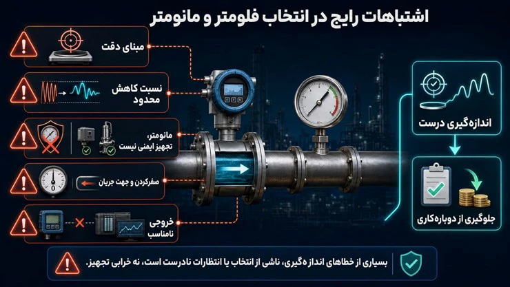 تفاوت مانومتر با فلومتر
