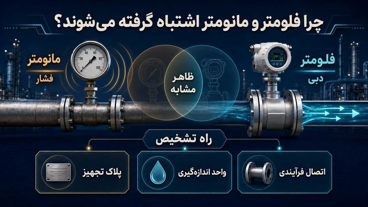 فرق فلومتر و مانومتر